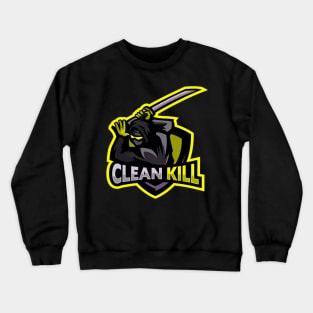 TEAM logo yellow Crewneck Sweatshirt